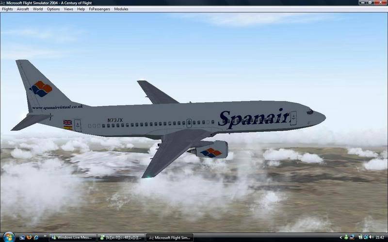 Flight Simulator Boeing 737-400 Sim