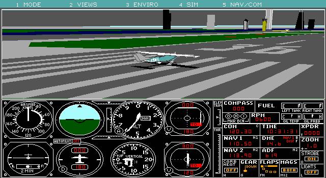first sublogic flight simulator