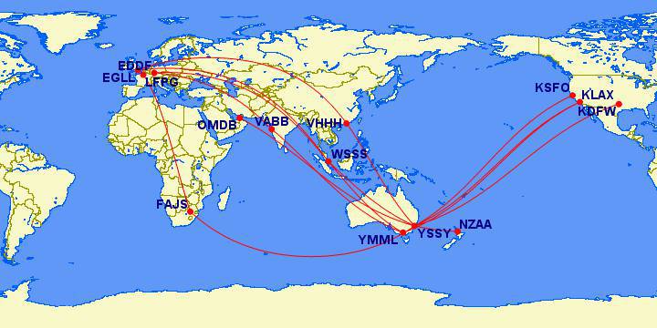Australia To Argentina Flight Path / 8792 RAN Fleet Air Arm 816