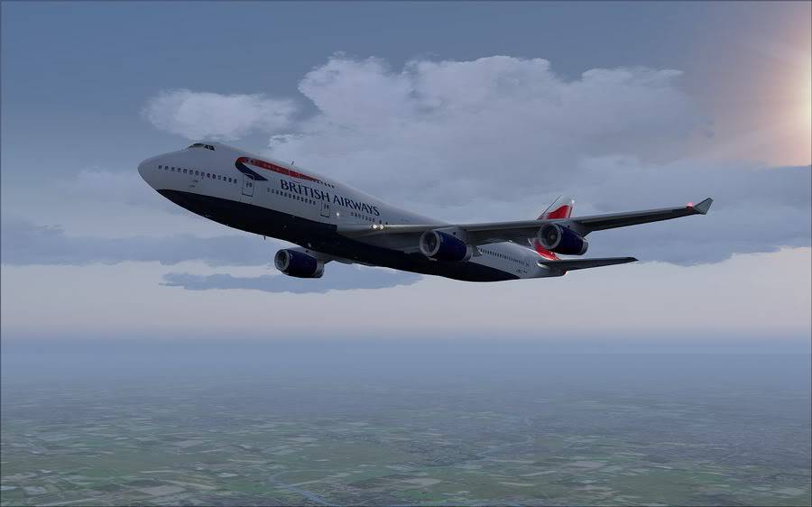 [FS9] PMDG B747 British Airways (EGLL-KMIA) - FS2004 Screenshots Forum